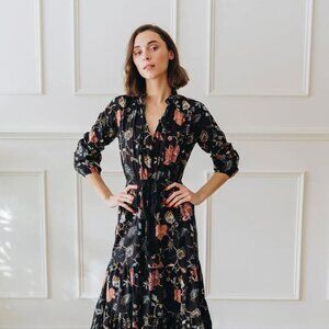 Astrid Dress in St Germain, Mille -- XL -- NWT